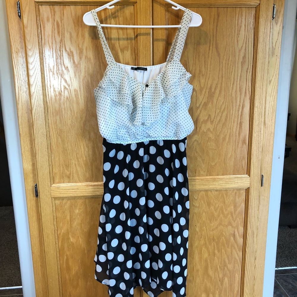 XL Dress Maurices polka dot